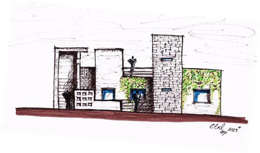 Foto: Boceto Inicial-casa Enedina de Etkl #31391 - Habitissimo Foto: Boceto Inicial-casa Enedina de Etkl #31391 - Habitissimo