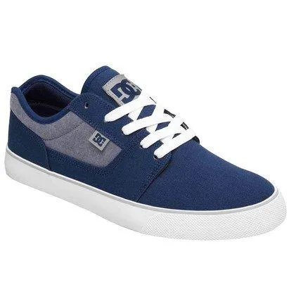 Foto Dc Shoe Court Vulc Hombres Zapatos Skater De Color Azul ... Foto Dc Shoe Court Vulc Hombres Zapatos Skater De Color Azul ...
