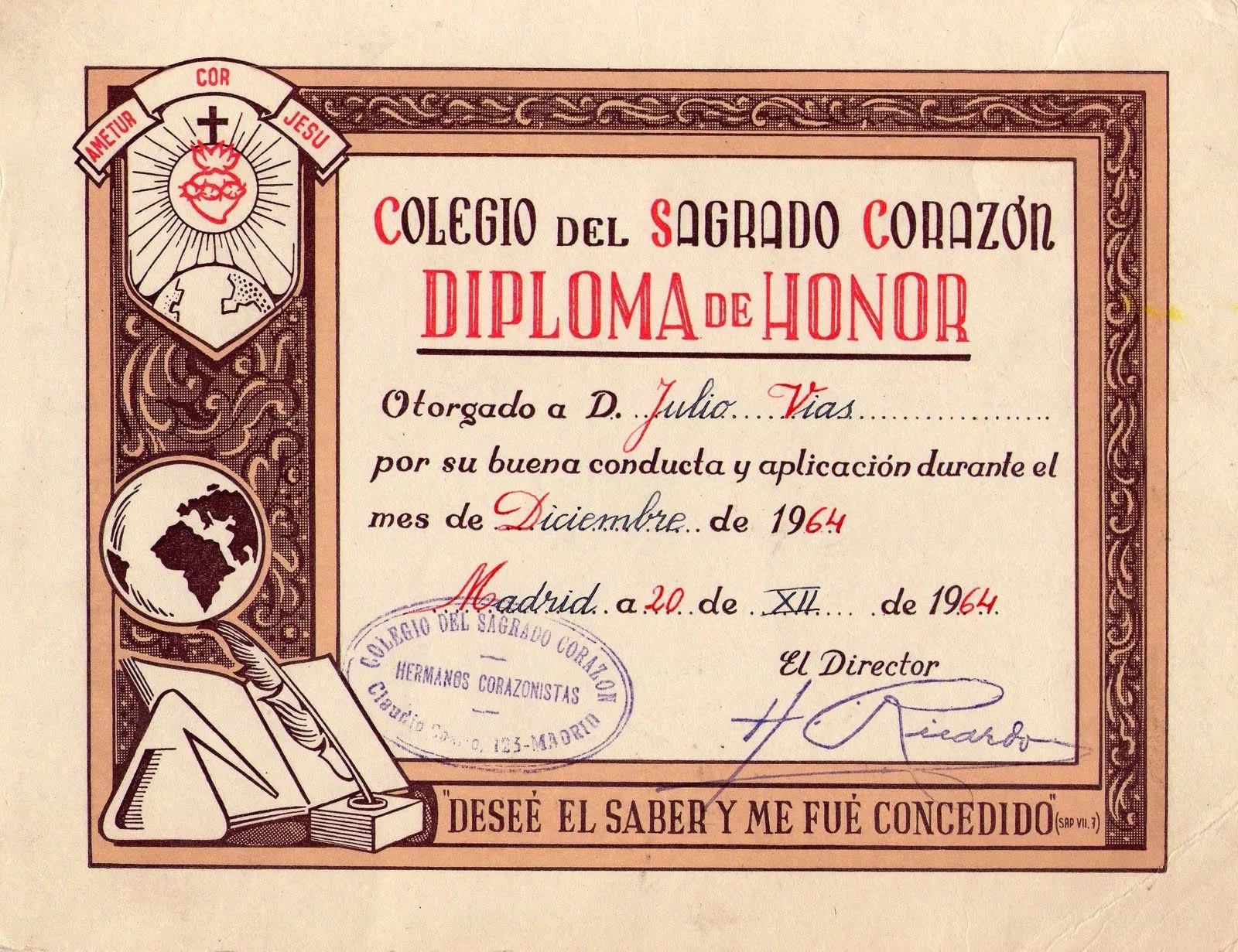 Foto de elemental del curso 1965-1966 - Foto de elemental del curso 1965-1966 -