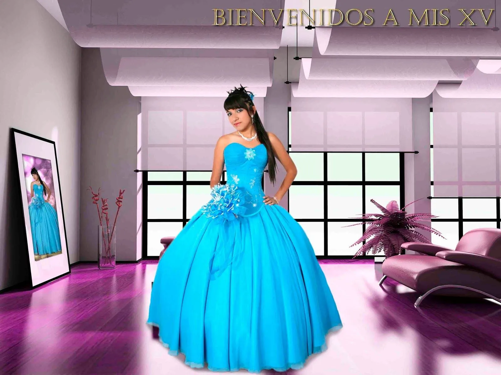 Plantillas para Photoshop 2014: Foto de firmas para XV años Plantillas para Photoshop 2014: Foto de firmas para XV años