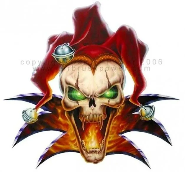 Foto - Payaso diabolico BLEIKER