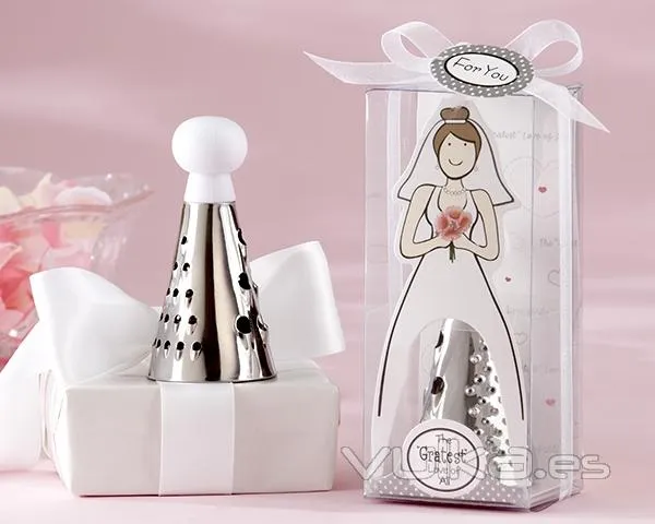 Foto: Rallador de novia. Regalos para bodas.