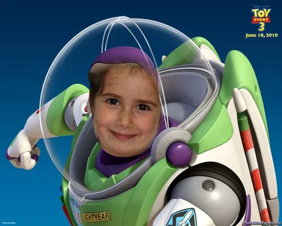 Fotoefecto Buzz Lightyear. Cuenta tu Toy Story.