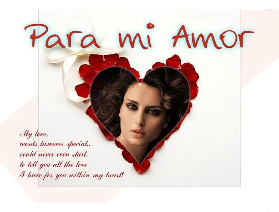 Fotoefectos con Corazones para Enamorados.