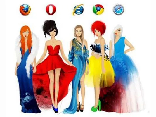Fotógrafa representa con mujeres los navegadores de la web Fotógrafa representa con mujeres los navegadores de la web