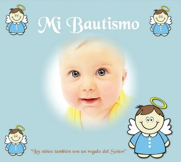 Fotomontaje con ángeles para Bautismo nenes | Fotomontajes infantiles Fotomontaje con ángeles para Bautismo nenes | Fotomontajes infantiles