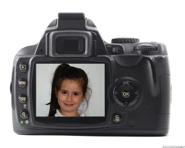 Fotomontaje cámara de fotos. Efectos divertidos para fotos