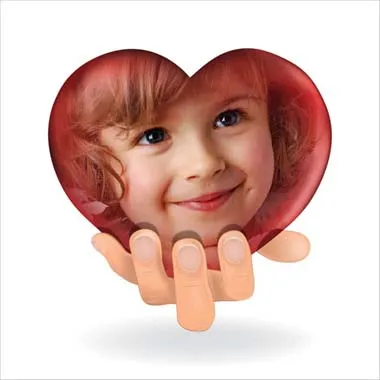 Fotomontaje Corazón en tu Mano. | Fotomontajes Online