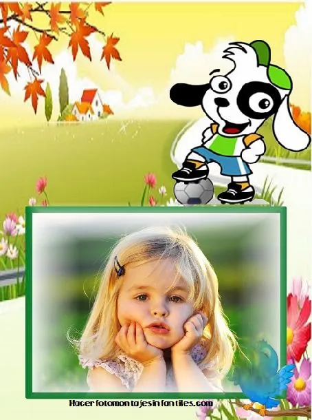 Fotomontaje de Doki para crear gratis | Fotomontajes infantiles