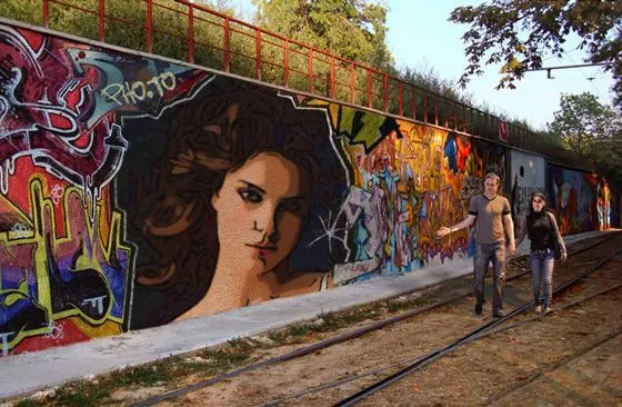 Fotomontaje Graffitis gratis. Imágenes Graffitis virtual Fotomontaje Graffitis gratis. Imágenes Graffitis virtual
