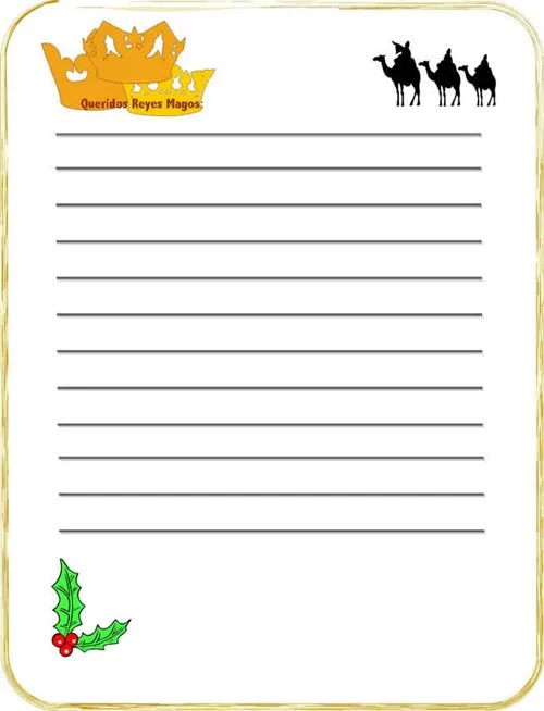 Fotomontaje Navidad. Carta para Reyes Magos Fotomontaje Navidad. Carta para Reyes Magos