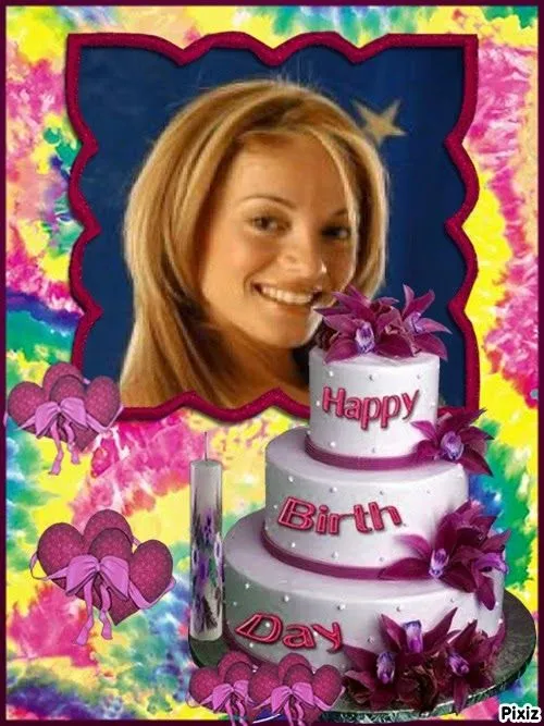 fotomontaje postal de cumpleaños con tu foto | Busco Imágenes