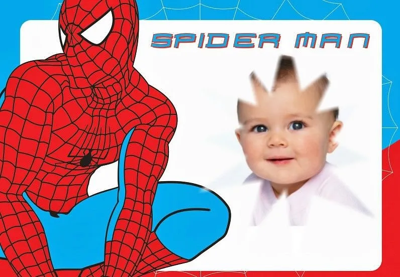 HAcer fotomontaje de Spiderman gratis | Fotomontajes infantiles