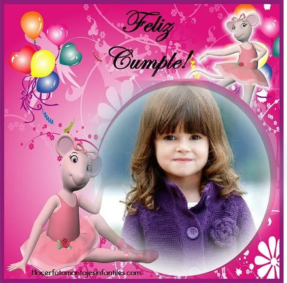 Fotomontajes para cumpleaños infantiles | Fotomontajes infantiles