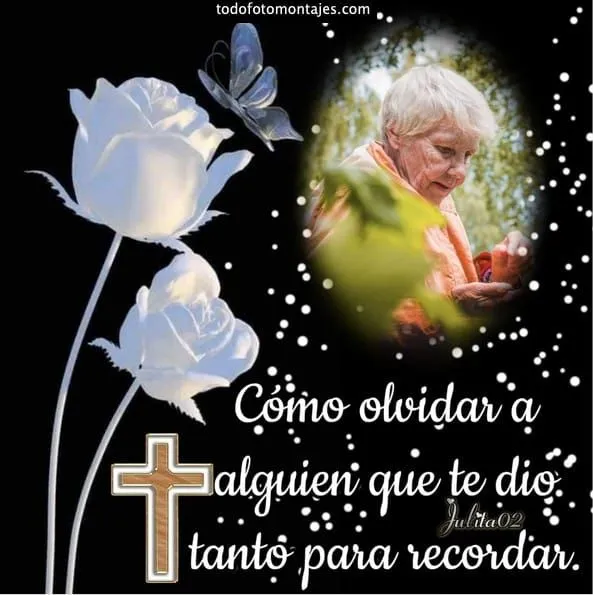 Fotomontajes para difuntos gratis 