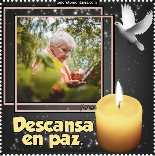 Fotomontajes para difuntos gratis 