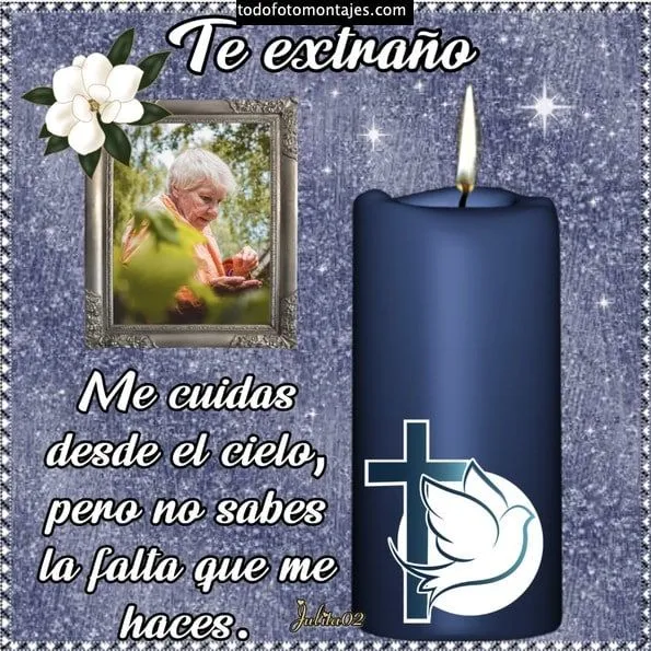 Fotomontajes para difuntos gratis 