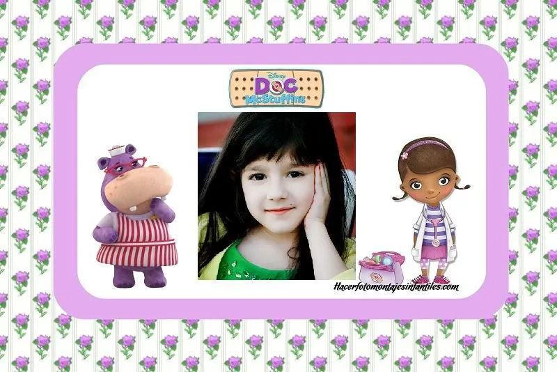 Fotomontajes de Doctora Juguetes | Fotomontajes infantiles Fotomontajes de Doctora Juguetes | Fotomontajes infantiles
