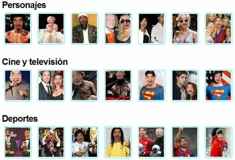 Fotomontajes y otros efectos en FotoEfectos Fotomontajes y otros efectos en FotoEfectos
