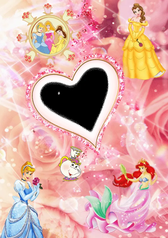 Fotomontajes gratis: marcos princesa disney Fotomontajes gratis: marcos princesa disney