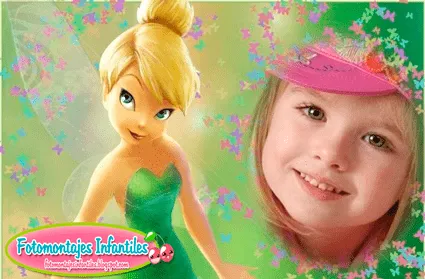 Fotomontajes Infantiles - TinkerBell | Fotomontajes Infantiles