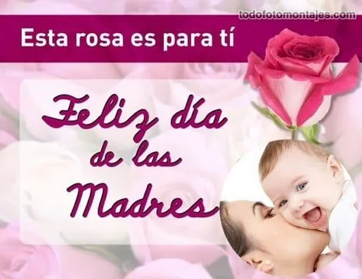 Fotomontaje del Día de la Madre | Fotomontajes Gratis Fotomontaje del Día de la Madre | Fotomontajes Gratis