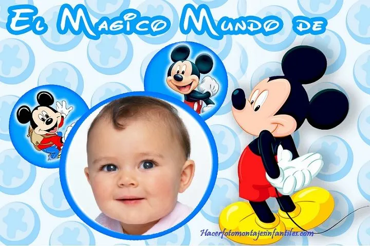 Fotomontajes de Minnie y Mickey | Fotomontajes infantiles - Part 3 Fotomontajes de Minnie y Mickey | Fotomontajes infantiles - Part 3