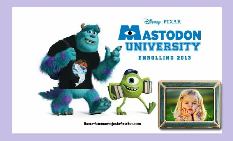 hacer fotomontajes de monsters university gratis | Fotomontajes ...