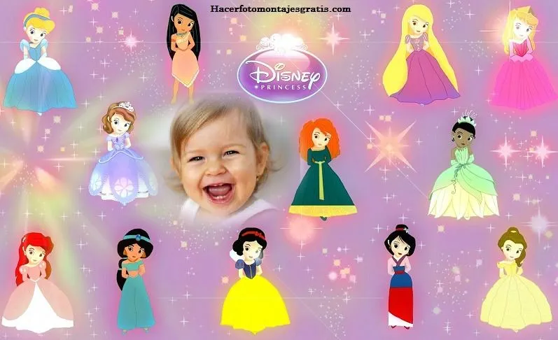 Fotomontajes con Princesas Disney | Hacer Fotomontajes Gratis - Part 2