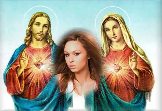 Fotomontajes con la Virgen María y Jesús | Fotomontajes Cristianos