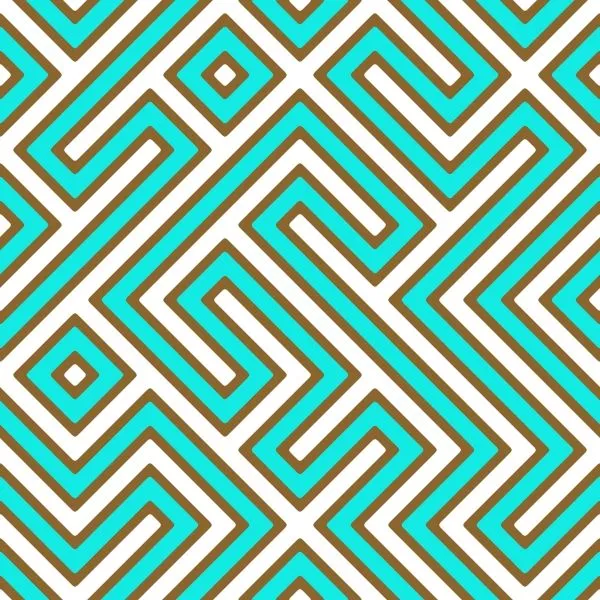 Fotomural Diseños Abstractos: Laberintos azul Fotomural Diseños Abstractos: Laberintos azul
