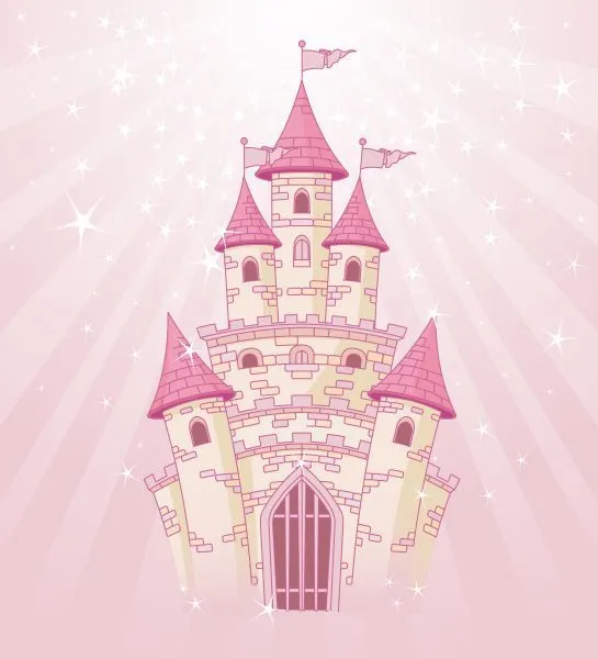 Fotomural Infantil Castillo de Princesas 2