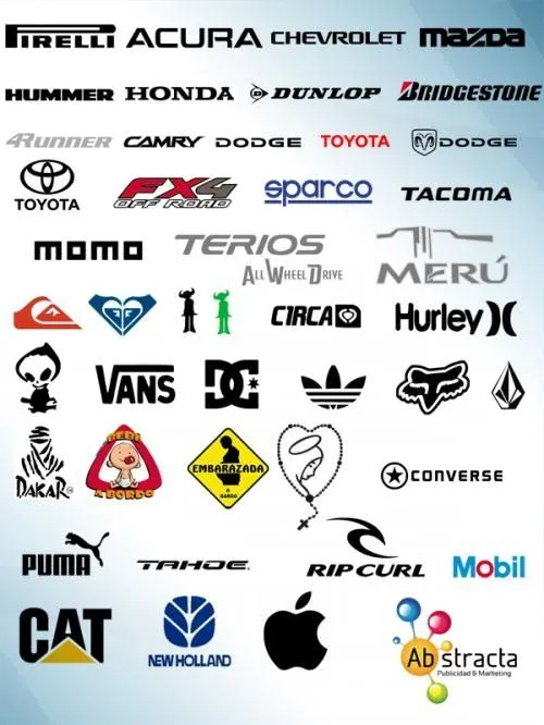 Calcas de nombres para carros - Imagui