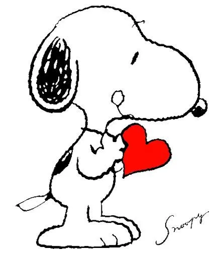 Fotos de Snoopy de amor - Imagui