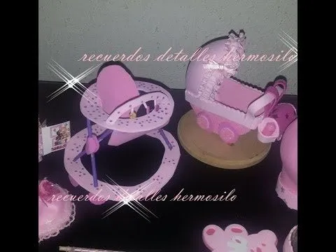 fotos andadera rosita recuerdo baby shower - YouTube fotos andadera rosita recuerdo baby shower - YouTube