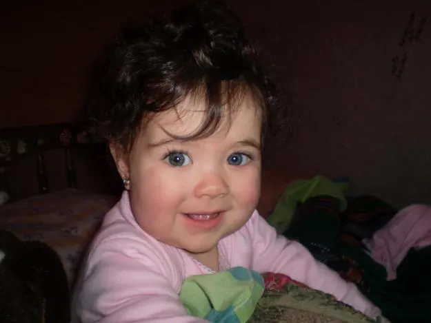 Fotos de bebés con cabello chino - Imagui