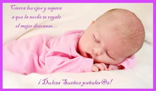 Fotos Bebes durmiendo con bellas frases y reflexiones de buenas ...