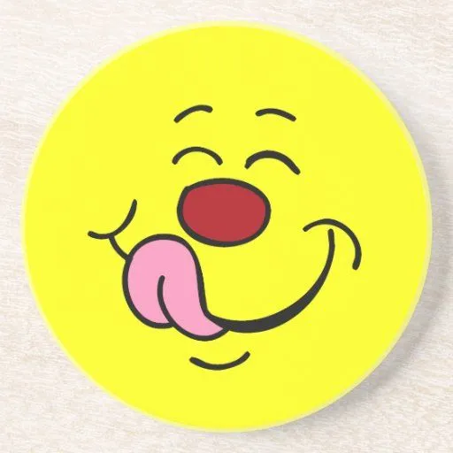 Cara sonriente contenta Grumpey Posavasos Personalizados | Zazzle Cara sonriente contenta Grumpey Posavasos Personalizados | Zazzle