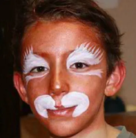 Fotos de caritas pintadas de leon - Imagui