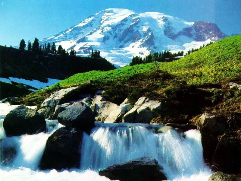 Fotos de cascadas, agua sanadora