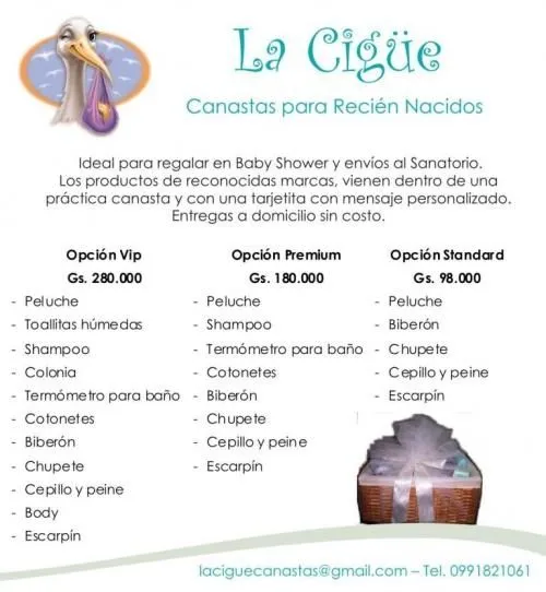 La cigüe canastas para recién nacidos - Asunción, Paraguay ... La cigüe canastas para recién nacidos - Asunción, Paraguay ...