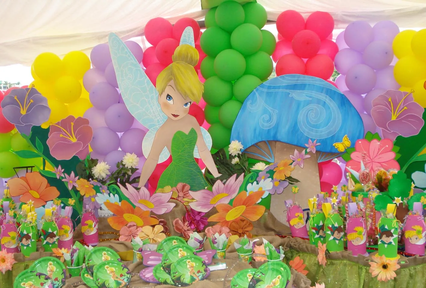Decoración de Tinkerbell para cumpleaños - Imagui Decoración de Tinkerbell para cumpleaños - Imagui