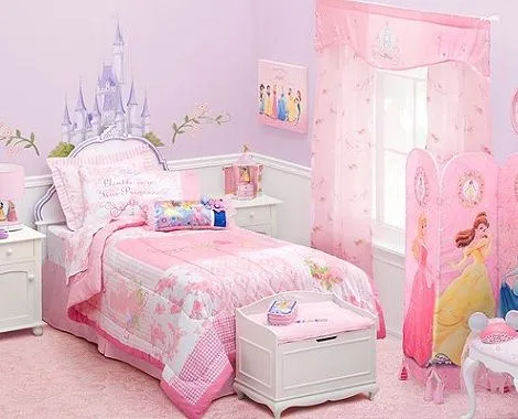 Decoración cuarto niña princesas - Imagui
