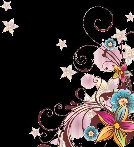 Vectores de flores en png - Imagui