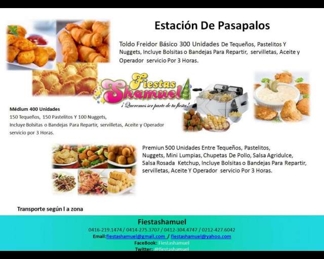 Servicio para fiestas infantiles - Imagui