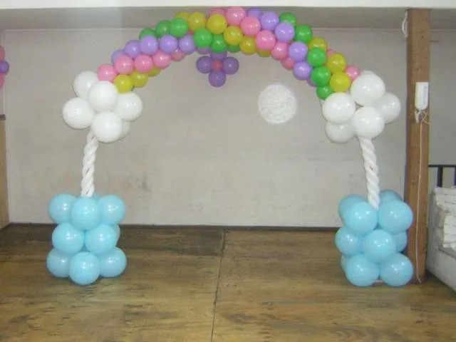 Decoración en globos para 15 años - Imagui