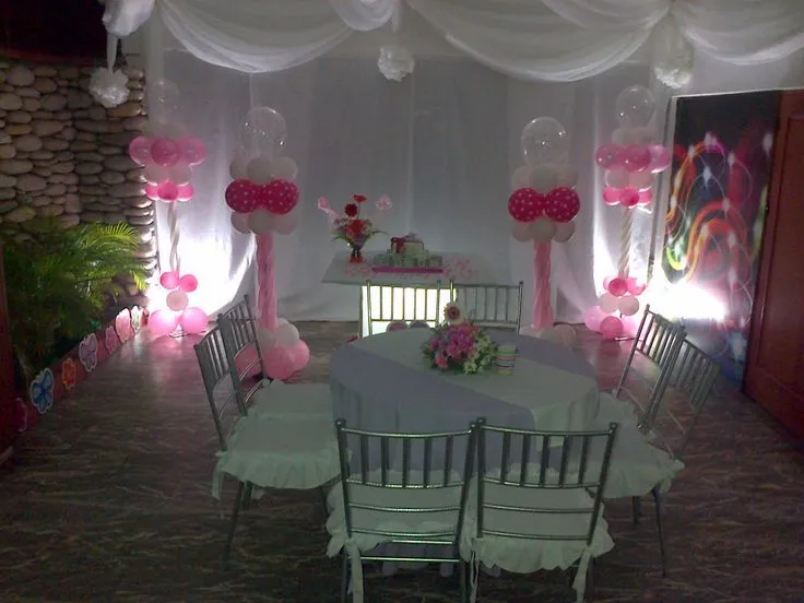 Fotos de decoración de mesas para bautizo - Imagui