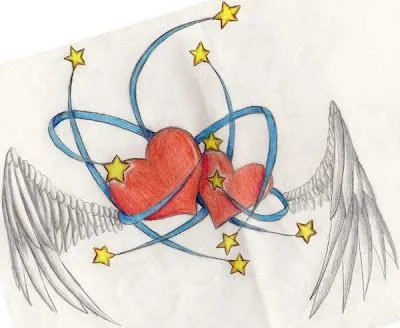 FOTOS Y DIBUJOS: DIBUJOS DE CORAZONES CON ALAS FOTOS Y DIBUJOS: DIBUJOS DE CORAZONES CON ALAS