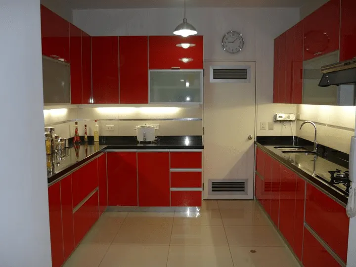 Fotos y Diseño Cocinas: Muebles Cocina Color Rojo