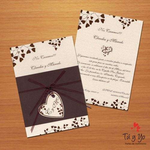 Diseño de partes de matrimonio - Imagui